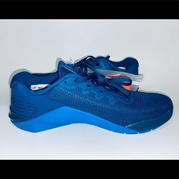Nike Metcon 5 Shoes Imperial Blue Mens Size 10 - Picture 3 of 8